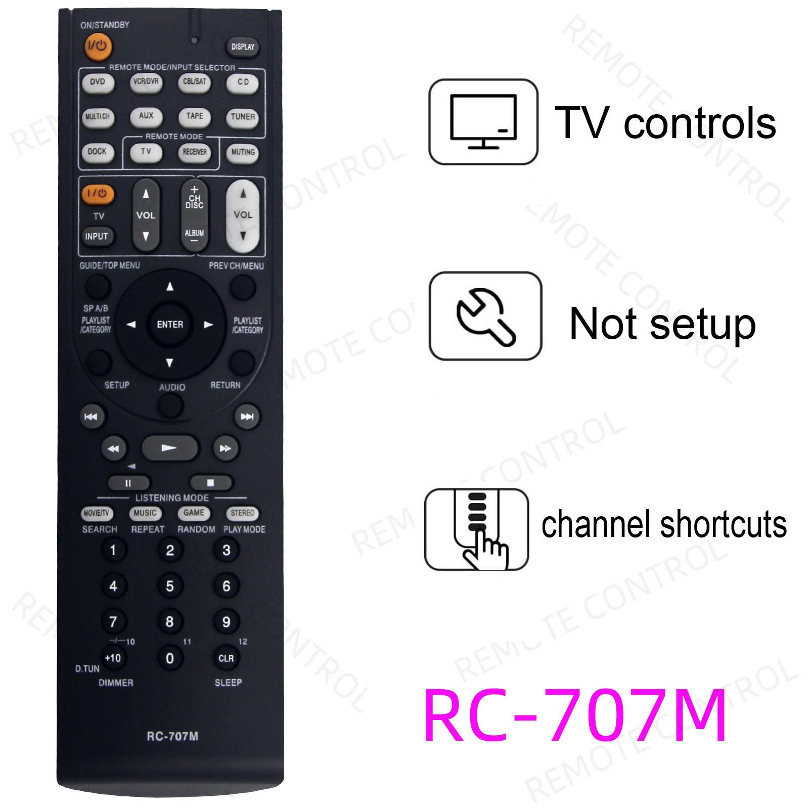 适用于安桥功放机遥控器 RC-707M 708M 709M 710M 736M 737M 762M