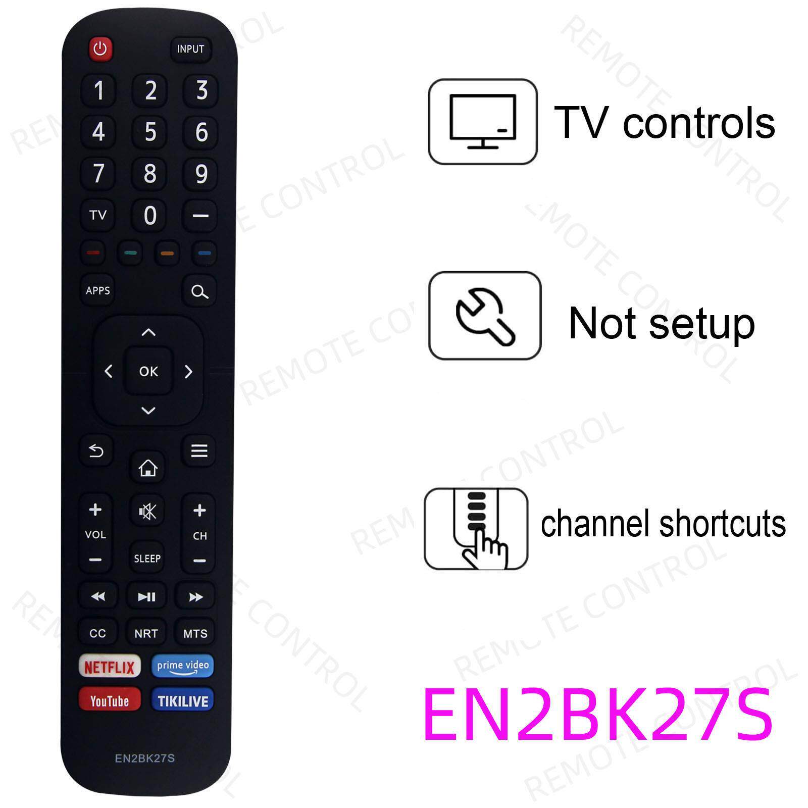 适用于海信夏普电视机遥控器 EN2AU27S BE G A BK AT27S EN2E28S