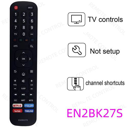 适用于海信夏普电视机遥控器 EN2AU27S BE G A BK AT27S EN2E28S