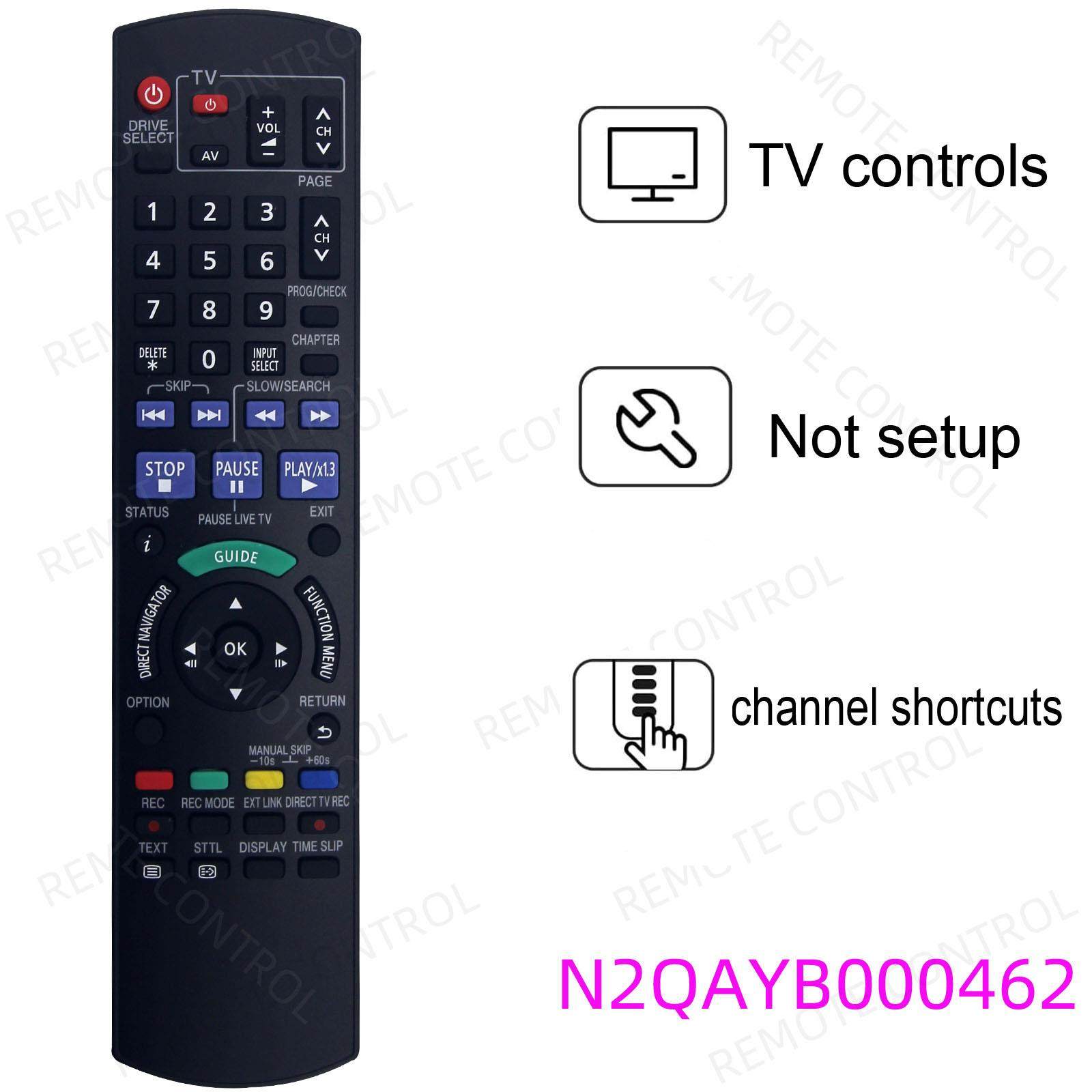 适用于松下蓝光DVD遥控器 N2QAYB000462 479 508 510 511 755 780