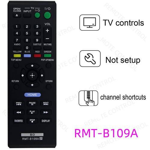 适用于索尼DVD遥控器 RMT-B110A B119P B113A B120A 109 115 110A