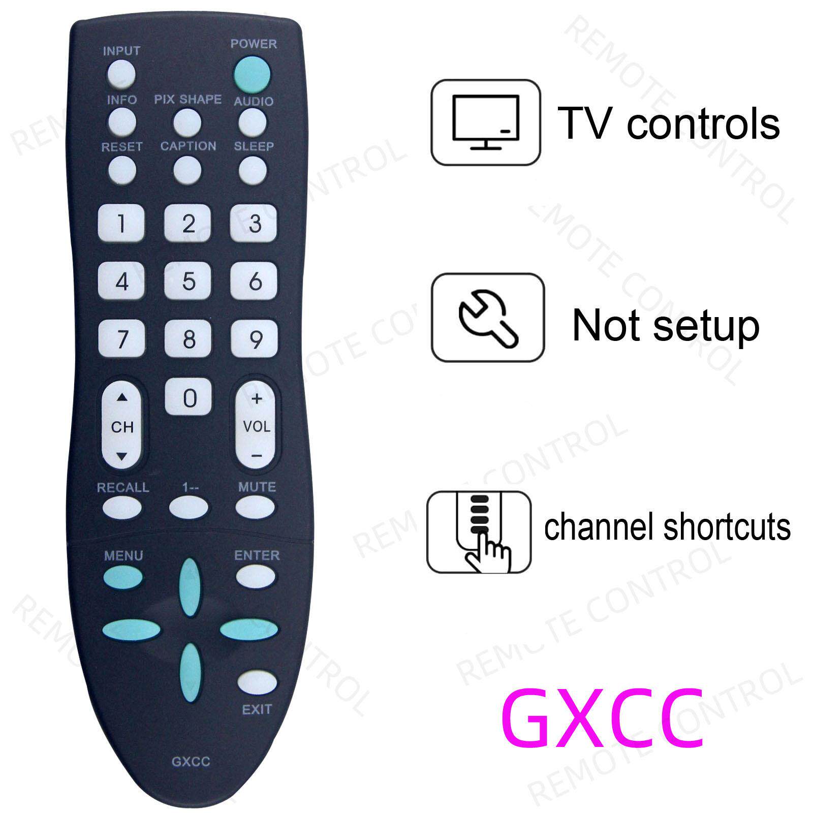 适用于三洋电视机遥控器 GXGA GXCC GXFA GXEA DP42862 1