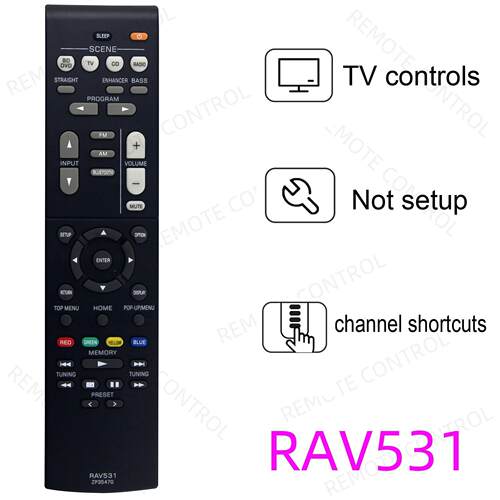 适用雅马哈功放AV音响遥控器RAV531 532 533 534 552 561 574 575