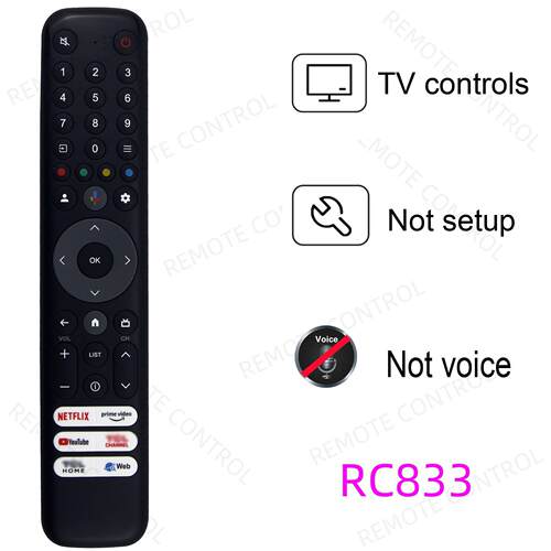 适用于TCL电视机遥控器 RC833 GUB1 GUBI C645 C745 C845系列