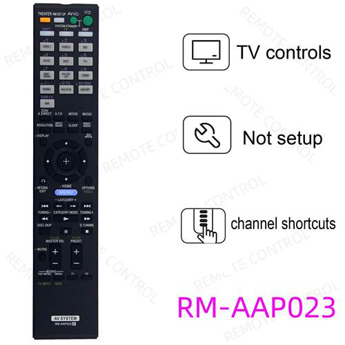 适用于索尼DVD功放遥控器 RM-AAP023 025 040 43 49 55 61 78 080