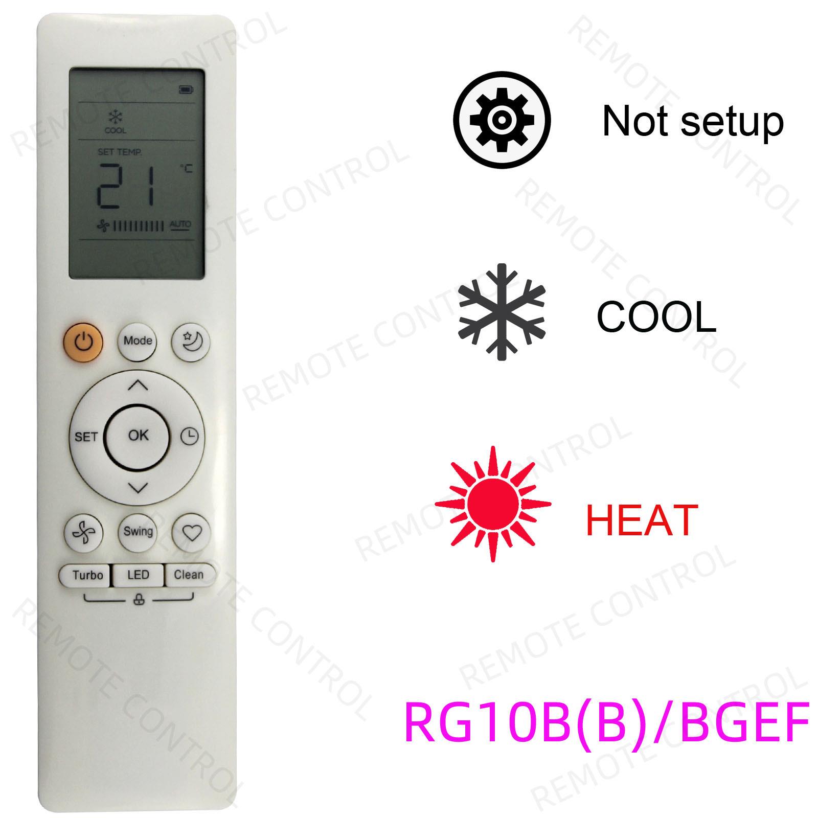 适用于美的空调遥控器RG10B（B） (D) (G)  RG10L1（C2HS）/BGEF