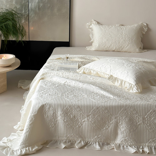 A类60支LF兰精天丝床盖三件套