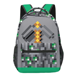 2024新款我的世界minecraft书包小学生初中生个性时尚游戏背包潮