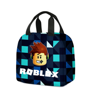 ROBLOX午餐袋罗布乐思餐包保温袋冰袋卡通手提便当袋小学生 新款