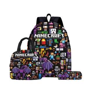 我 世界书包小学生苦力怕背包末影龙Minecraft周边旅行包轻便大