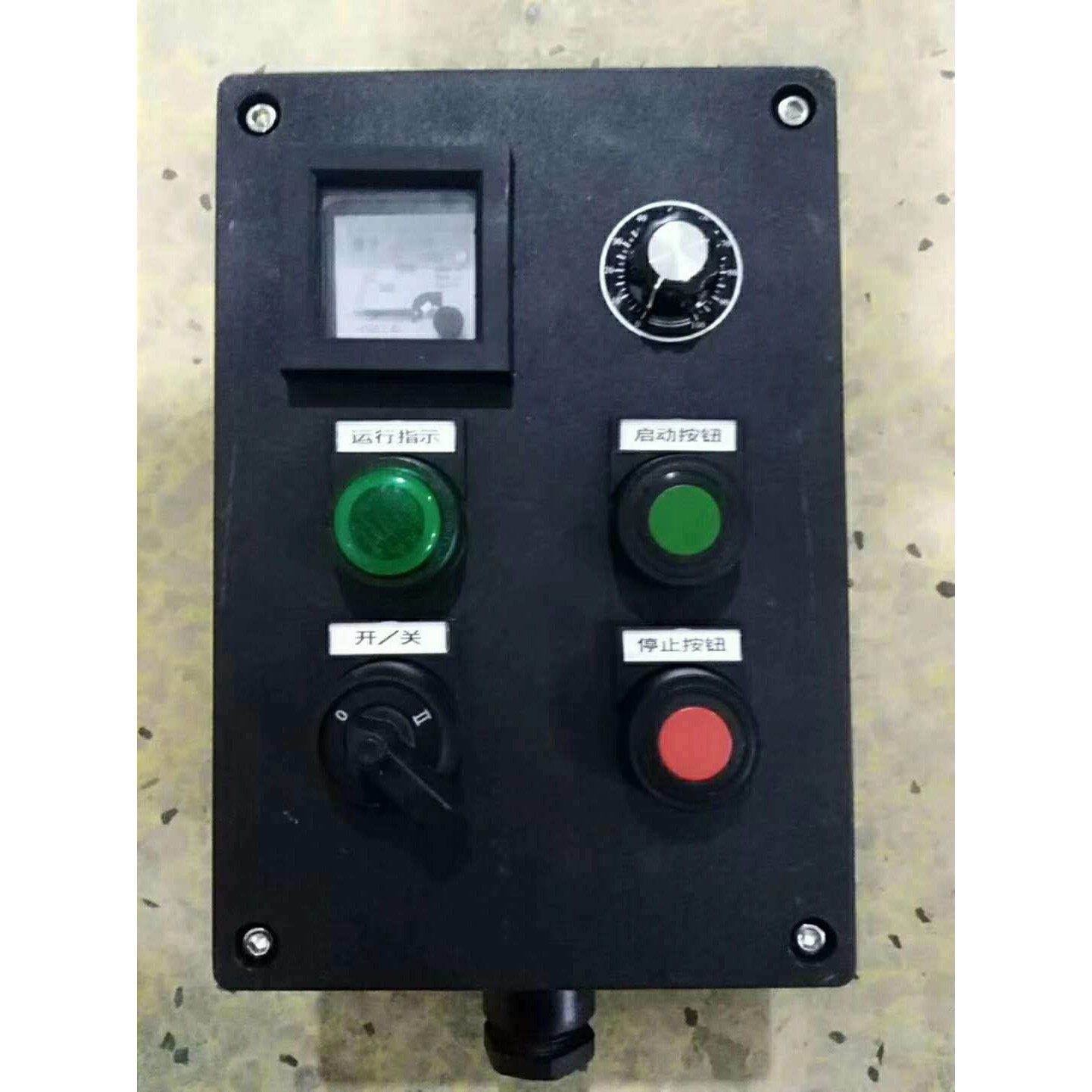BZC8050防爆防腐操作柱A2D3K1防水防尘工程塑料操作箱 三防按钮箱