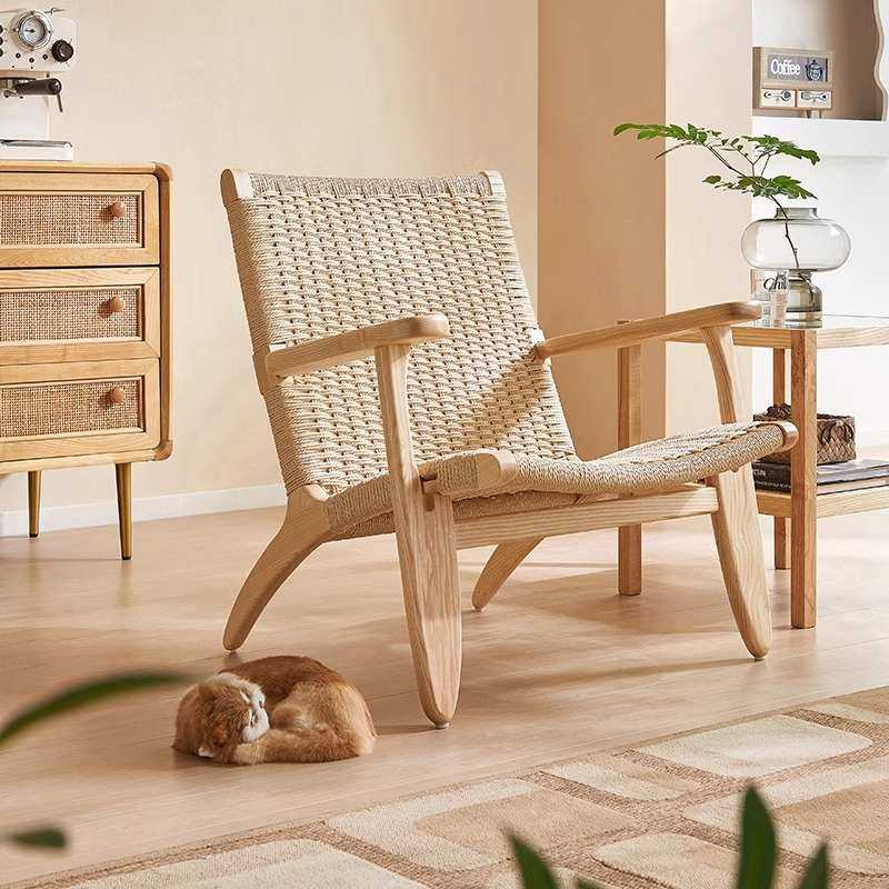 侘界马鞍椅实木复古单人沙发民宿酒店中古绳编折叠椅子靠背椅藤椅,鲜花速递/花卉仿真/绿植园艺,其它园艺用品,淘宝优惠券,粉丝福利购,淘宝优惠卷