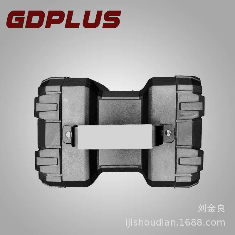 厂家供应LED大功率双头灯P70灯珠红蓝闪烁灯户内外手提灯 投光灯