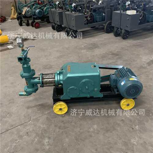 BW50砂浆注浆机灌浆一体泵活塞单缸灰浆灌注地基加固灌浆机