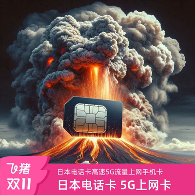 日本电话卡20GB