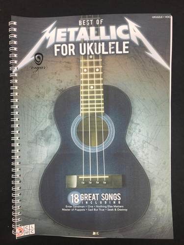 【U谱】尤克里里指弹谱教学metallica金属乐队ukulele摇滚教程
