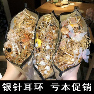 925純銀耳釘高級(jí)感耳環(huán)女2020年新款 潮韓國(guó)網(wǎng)紅耳飾品珍珠長(zhǎng)耳墜