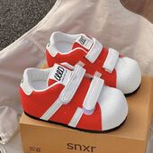 女鞋 q版 潮 新款 舒适百搭休闲鞋 泡泡贝壳小板鞋 厚底6cm2025秋季