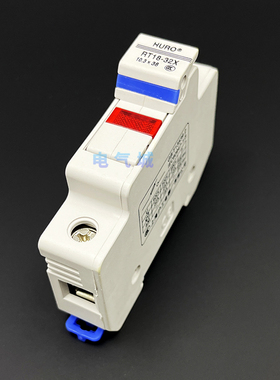 上海沪工RT18-32X 1P底座 带灯 熔断器 保险 原厂正品HURO CH10