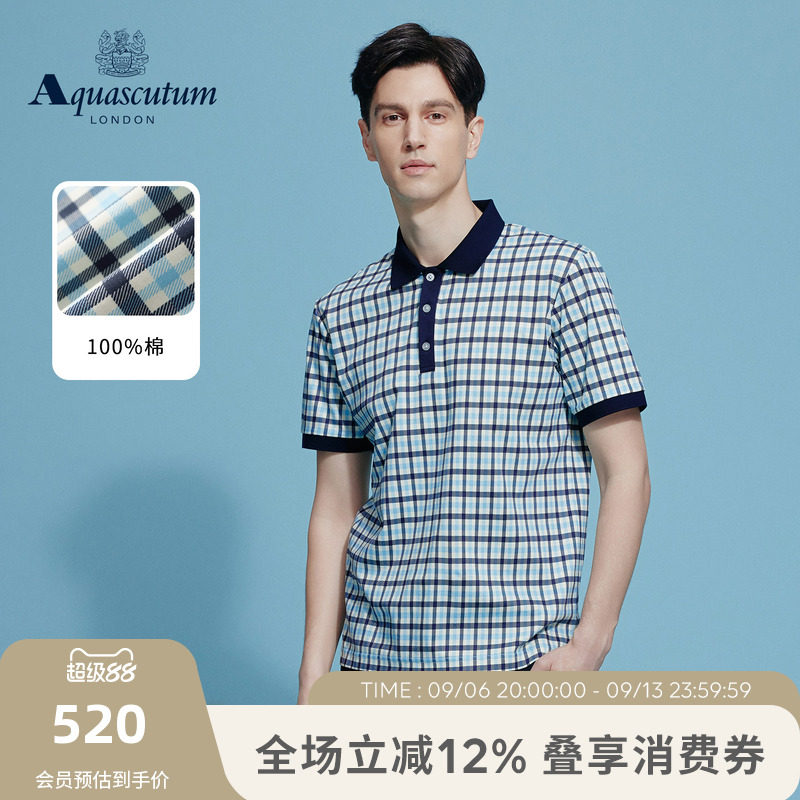 【100%棉】条纹格子POLO衫图片