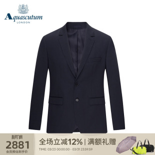 通勤商务西装 男时尚 外套Q4017EM071 雅格狮丹秋冬新品 Aquascutum