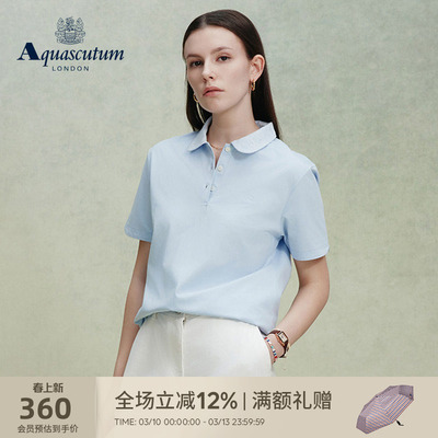 【雅格狮丹】翻领短袖POLO衫T恤