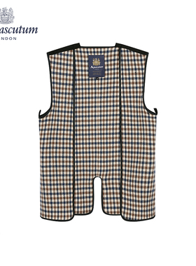 Aquascutum/雅格狮丹春夏男士背心马甲无袖可搭配风衣Q4547EM011