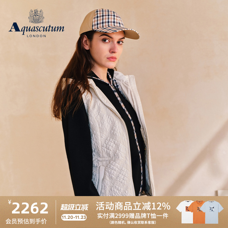 【雅格狮丹】女修身棉服背心马甲