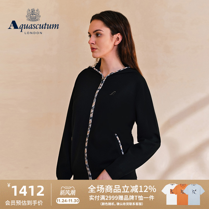 【100%绵羊毛】女士休闲针织外套