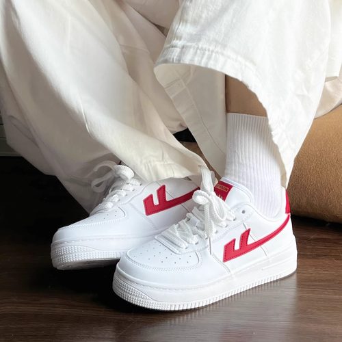 回力鞋子女鞋百搭学生空军一号板鞋女2025春秋新款情侣厚底小白鞋