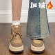 子女 回力高帮棉鞋 新款 女款 厚底百搭加绒保暖防寒二棉板鞋 2025冬季
