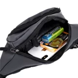 Мобильный телефон, универсальная вместительная и большая водоотталкивающая поясная сумка подходит для мужчин и женщин, износостойкий спортивный бумажник