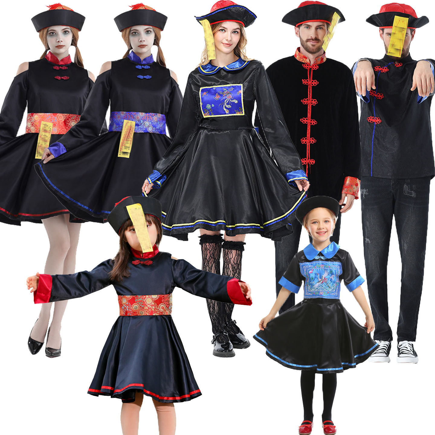 万圣节清朝僵尸COS角色扮演服