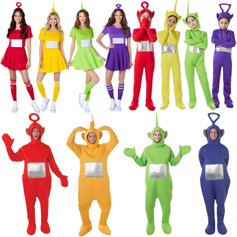 天线宝宝卡通人偶服cosplay角色扮演派对成人儿童亲子舞台表演装