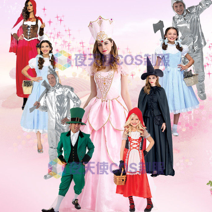 万圣节酒吧化妆舞会 绿野仙踪角色装扮洋铁人新款 铁皮人服装亲子