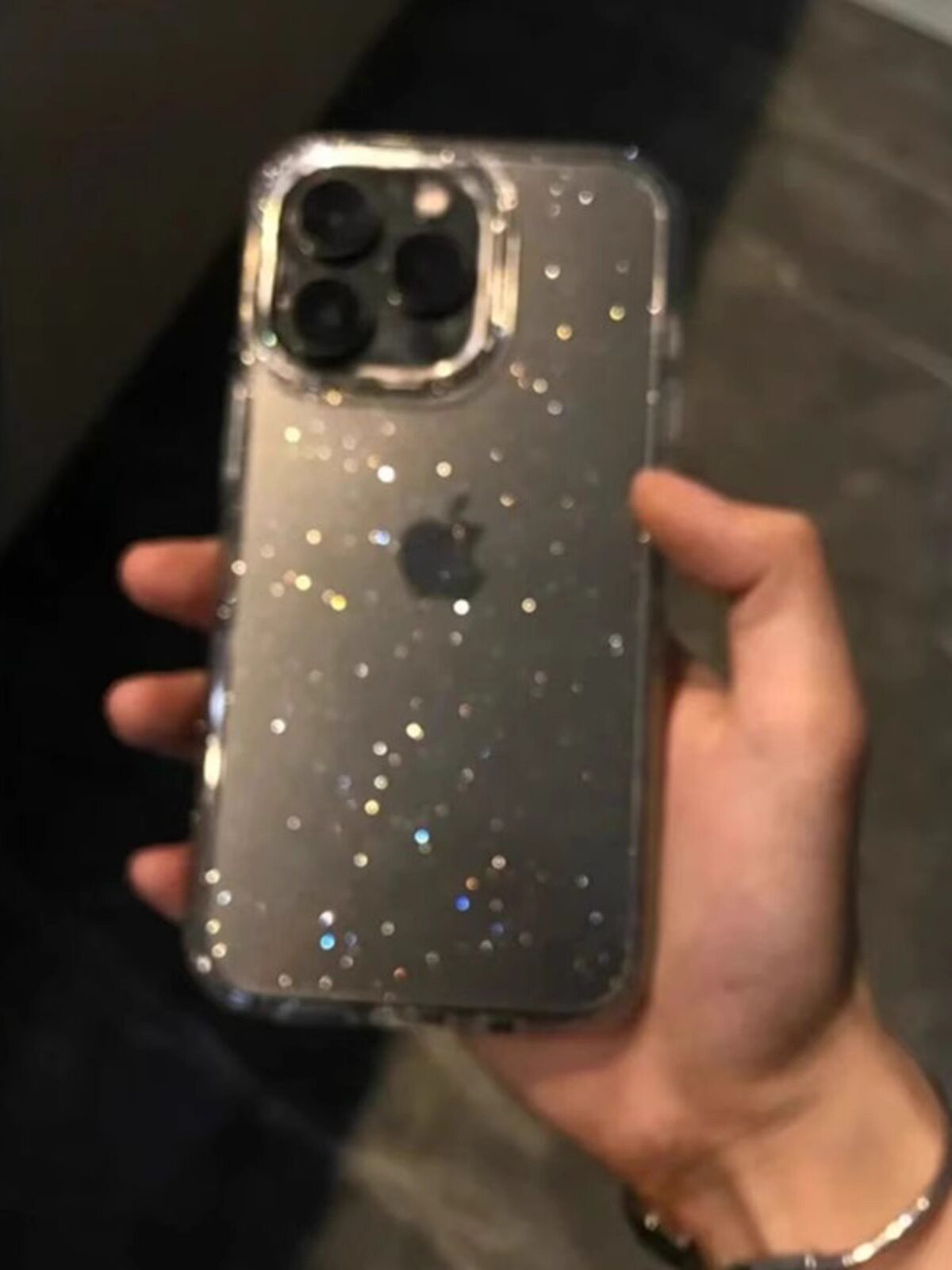 新款简约透明细闪苹果15promax手机壳适用iphone14全包防摔13网红高级12闪粉11网红女神7/8plus仙女保护情侣