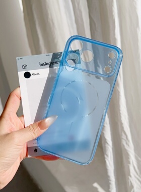 秒变17大视窗超薄软壳适用苹果17promax手机壳16proamx磨砂15promax精孔14promax半透硅胶保护套13pro情侣款