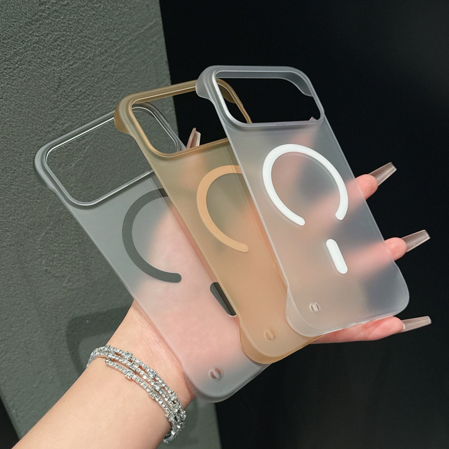 冰雾无边框适用iphone17promax手机壳超薄磨砂大孔苹果16plus散热15高级感14磁吸充电13情侣16pro简约保护套,3C数码配件,手机保护套/壳,淘宝优惠券,粉丝福利购,淘宝优惠卷