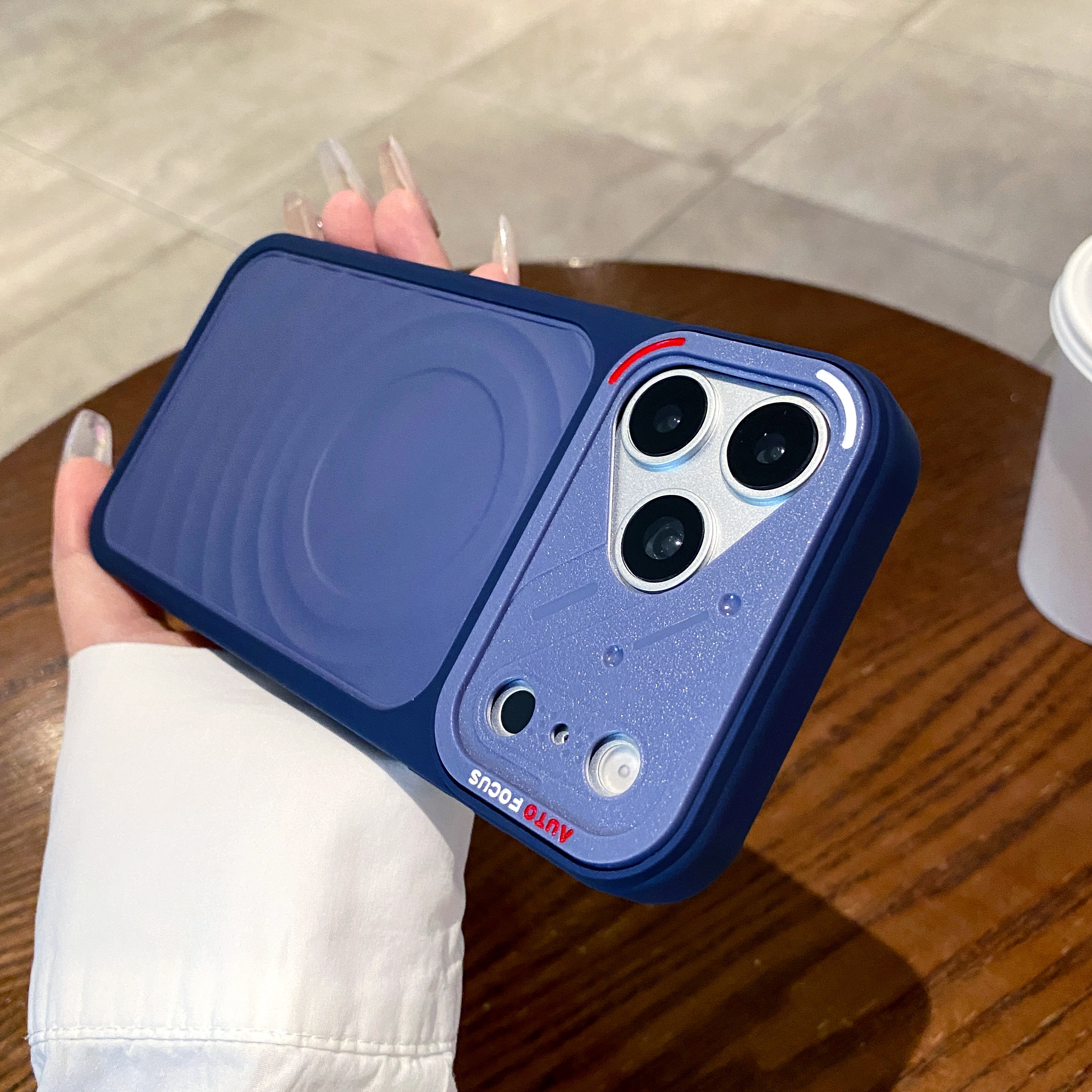 撞色波漾纹磁吸适用iPhone17promax手机壳苹果16pro小清新15网红14男女13新款12/11全包防摔15plus爆款