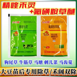 天邦小红帽 氟磺胺草醚精喹禾灵花生大豆苗后除草剂马齿笕包邮