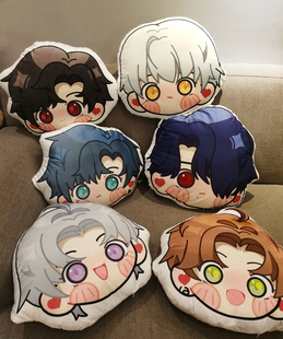 光与夜之恋同人齐司礼查理苏萧逸陆沉夏鸣星二次元男朋友抱枕靠垫