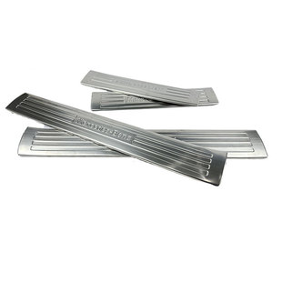 适用奔驰R级门槛条改装 饰R400 R300R320R350不锈钢迎宾踏板装