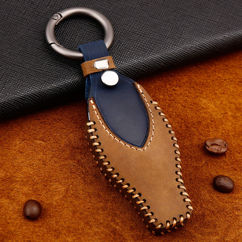 适用奔驰C200L新C级gla200 glc260l E级E300L glk300真皮钥匙套包