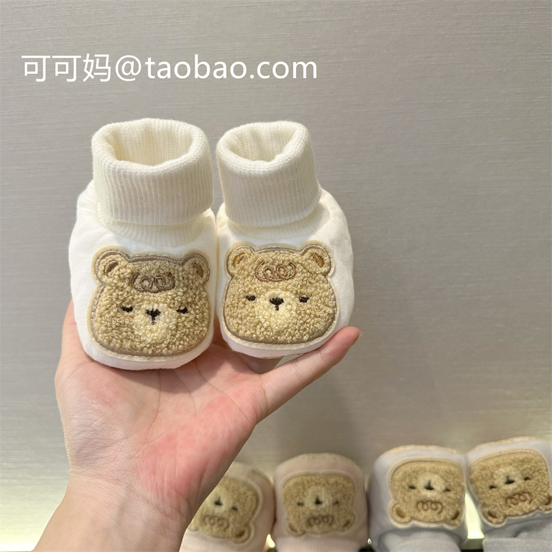 婴儿鞋袜春秋可爱不掉跟步前鞋