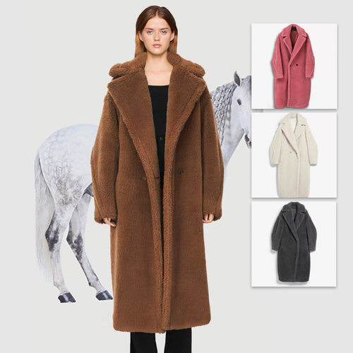 【现货】赵露思同款泰迪熊大衣女