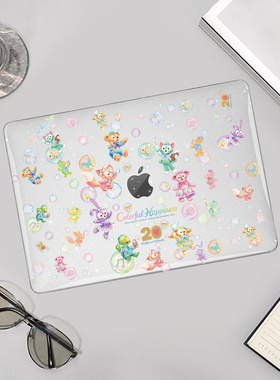 TENTIFOC卡通达菲朋友们20周年日单笔记本电脑保护壳MACBOOK CASE M4 Pro13/14 m3 Air13.6 M1 16.2/15.3 M2