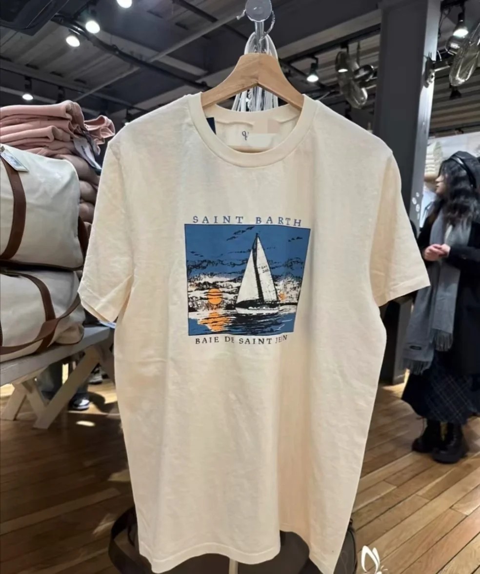 Brandy Girl美式复古帆船印花宽松短袖T恤女 bm纯棉上衣潮,女装/女士精品,T恤,淘宝优惠券,粉丝福利购,淘宝优惠卷