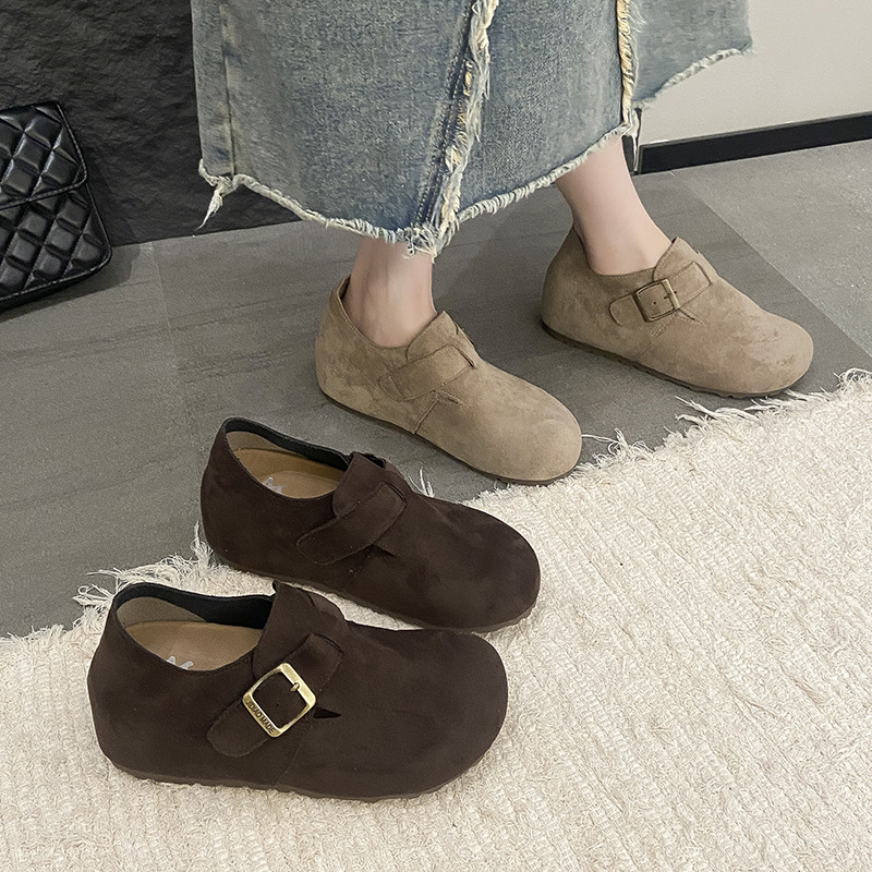 2025秋冬复古休闲内增高勃肯鞋