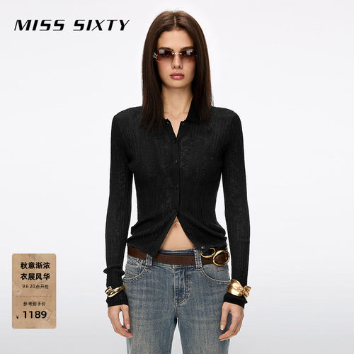 MissSixty刺绣针织开衫