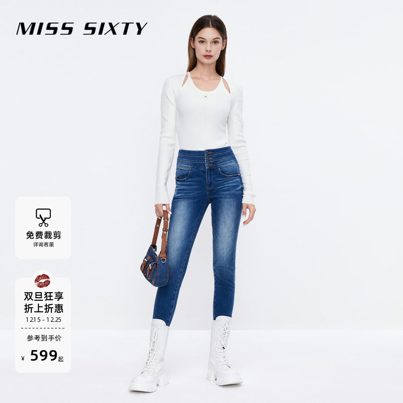 MissSixty复古修身牛仔裤